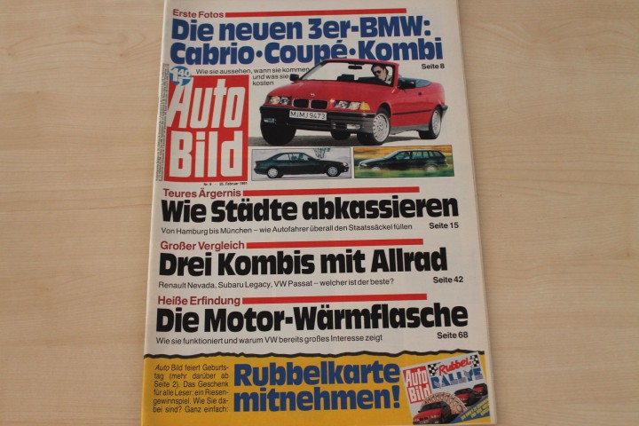 Deckblatt Auto Bild (09/1991)
